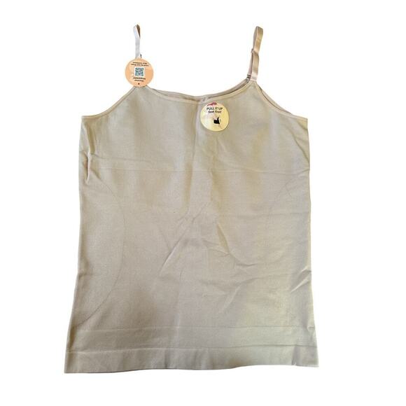 Shapermint Essentials Women's All Day Everyday Scoop Neck Cami Size XXL Oat NWT - Picture 2 of 8